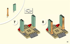 LEGO 10760 instructions page 43 – build guide