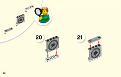LEGO 10760 instructions page 52 – build guide