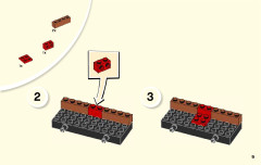 LEGO 10760 instructions page 9 – build guide
