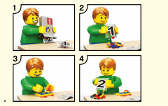 LEGO 10761 instructions page 2 – build guide