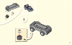 LEGO 10761 instructions page 7 – build guide