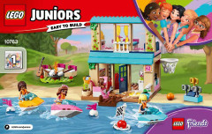 LEGO 10763 instructions page 1 – build guide