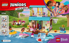 LEGO 10763 instructions page 1 – build guide