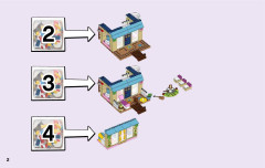 LEGO 10763 instructions page 2 – build guide