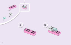 LEGO 10763 instructions page 8 – build guide