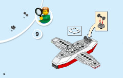 LEGO 10764 instructions page 16 – build guide