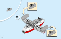 LEGO 10764 instructions page 18 – build guide