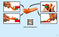 LEGO 10764 instructions page 3 – build guide