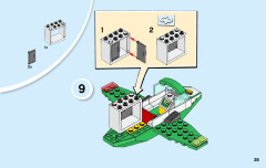 LEGO 10764 instructions page 35 – build guide