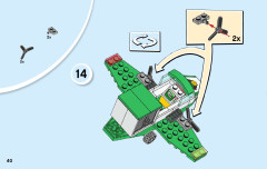LEGO 10764 instructions page 40 – build guide