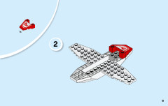 LEGO 10764 instructions page 9 – build guide