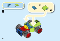LEGO 10766 instructions page 16 – build guide