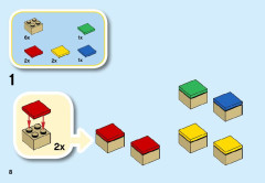 LEGO 10766 instructions page 8 – build guide