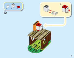 LEGO 10768 instructions page 21 – build guide