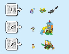 LEGO 10768 instructions page 4 – build guide