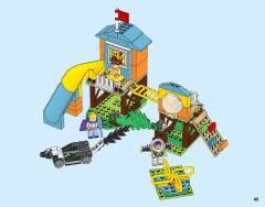 LEGO 10768 instructions page 45 – build guide