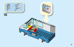 LEGO 10769 instructions page 15 – build guide