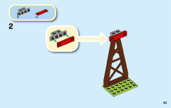 LEGO 10769 instructions page 43 – build guide
