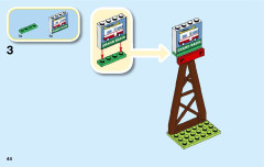 LEGO 10769 instructions page 44 – build guide