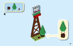 LEGO 10769 instructions page 45 – build guide