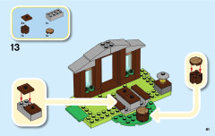 LEGO 10769 instructions page 61 – build guide