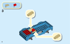 LEGO 10769 instructions page 8 – build guide