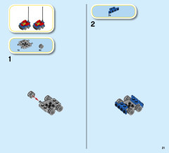 LEGO 10770 instructions page 21 – build guide