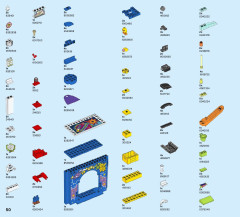 LEGO 10770 instructions page 50 – build guide