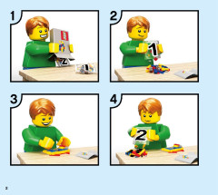 LEGO 10771 instructions page 2 – build guide
