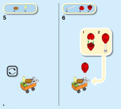 LEGO 10771 instructions page 8 – build guide