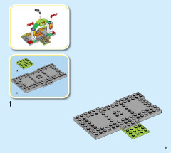 LEGO 10771 instructions page 9 – build guide