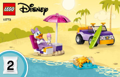 LEGO 10773 instructions page 1 – build guide