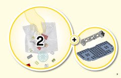 LEGO 10774 instructions page 3 – build guide