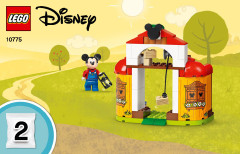 LEGO 10775 instructions page 1 – build guide