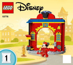 LEGO 10776 instructions page 1 – build guide