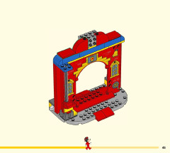 LEGO 10776 instructions page 45 – build guide