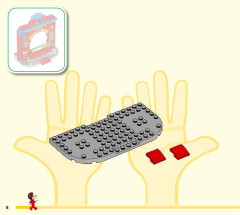 LEGO 10776 instructions page 8 – build guide