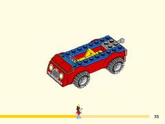 LEGO 10777 instructions page 35 – build guide