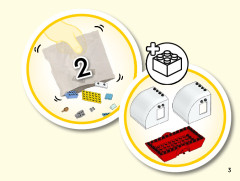 LEGO 10777 instructions page 3 – build guide