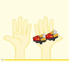 LEGO 10778 instructions page 70 – build guide