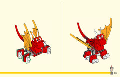 LEGO 10780 instructions page 45 – build guide