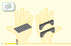 LEGO 10780 instructions page 8 – build guide