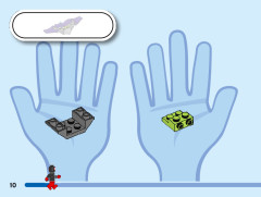 LEGO 10781 instructions page 10 – build guide