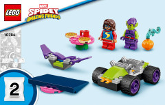 LEGO 10784 instructions page 1 – build guide