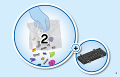 LEGO 10784 instructions page 3 – build guide