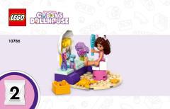 LEGO 10786 instructions page 1 – build guide