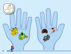 LEGO 10789 instructions page 8 – build guide