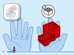 LEGO 10793 instructions page 8 – build guide