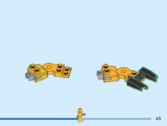 LEGO 10794 instructions page 45 – build guide