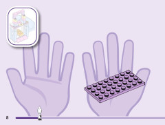 LEGO 10796 instructions page 8 – build guide